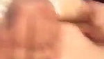 Boyfriend press hot  sexy girlfriend boob
