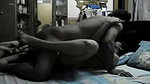 Hot wife fucking hard on bed