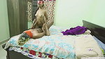 Mass aunty giving Handjob  riding dick