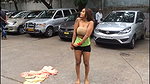 Telugu Actress Nude Protest In Public Place