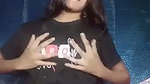 Wow girl showing her boob  sexy pussy