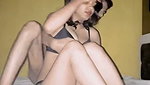 Hot  beautiful girl riding boyfriend big brother