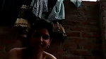 Beautiful wow bhabhi bathing outdoor