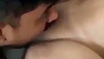 Boyfriend sucking boob licking pussy of his gf