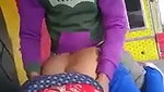 truck mein ghodi banake choda