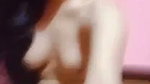 black panty girl boob