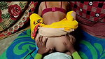 Village Desi aunty riding from back