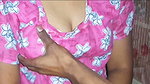 indian wife boobs pressing