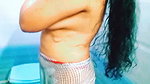 sexy figure girl bathing