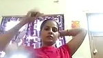 Neighbor aunty undress her cloth  bathing