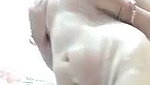 Neighbor aunty undress her cloth  bathing