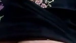 Sexy girl showing her boob  pressing