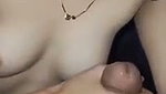 Beautiful hot Bengali girl show her pink pussy give Handjob