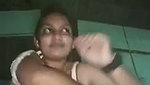 Wow aunty show her huge boob  Blowjob