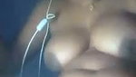 Hot cute girl show her boobs  wet pussy on video call