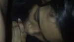 Sexy girl giving Blowjob to stepbrother