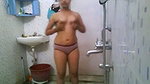 Hot bhabhi taking shower