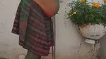 In holi Nepali aunty drunk  showing