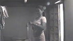 Sexy lady changing dress