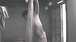 Sexy lady changing dress