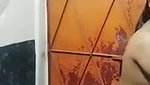 Sexy lady taking bath  showing