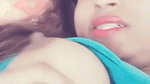 Awesome aunty showing her sweet boob