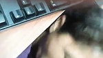 Office employee giving Blowjob to boss under the table