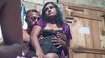 Two boys enjoying with aunty