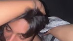 Bf licking gf pussy aggressively