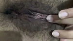 Sexy babe fingering and showing boobs