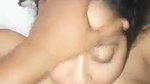 Wife face fucked by hubby on bed