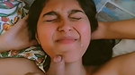 Sexy Indian Gf Blowjob Fucking Taking Cum On Face
