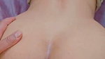 Boyfriend fuck hard his gf ass  cum inside her