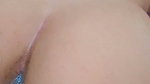 Boyfriend fuck hard his gf ass  cum inside her