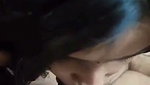 Lady sucking cock  riding