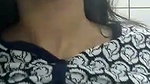 Sexy girl boob pressing  enjoying herself