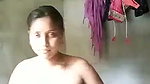 Village girl showing  her pussy