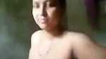 Village girl showing  her pussy