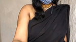 bhabhi strip transparent saree and full nude