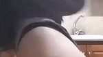New update sexy girl showing her ass