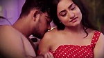 Sexy beautiful actress showing her hot boob