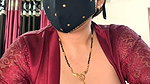 88pink 9 Mahroon nighty boobs open nepali randi bhabhi