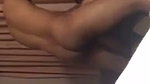 Horny girl in sofa riding bf cock