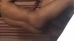 Horny girl in sofa riding bf cock