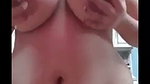Bengali bhabhi pressing her huge boobs  showing