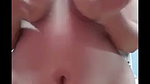 Bengali bhabhi pressing her huge boobs  showing