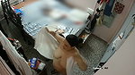 Fatty aunty Changing dress  showing huge boobs