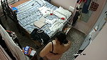 Fatty aunty Changing dress  showing huge boobs