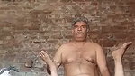 Fatty old man having small dick try to fuck hard neighbour aunty