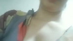 Beautiful sexy girl fingering her pussy